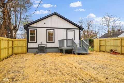 Backyard at 4316 Crittenden Avenue, Indianapolis, IN