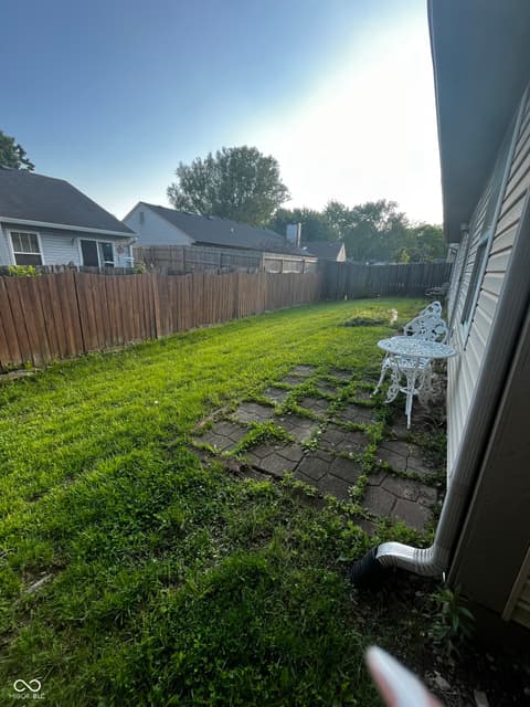 Yard at 1453 Country Pointe Drive, Indianapolis, IN