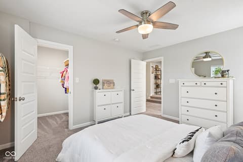 Primary bedroom at 18757 Dooney Court, Noblesville, IN