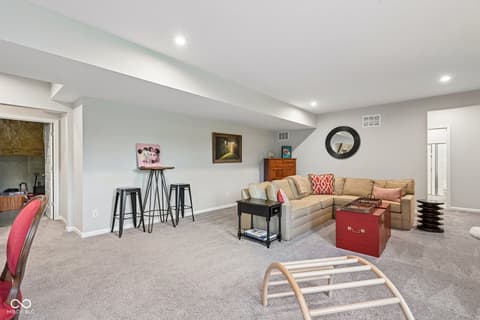 Basement at 18757 Dooney Court, Noblesville, IN