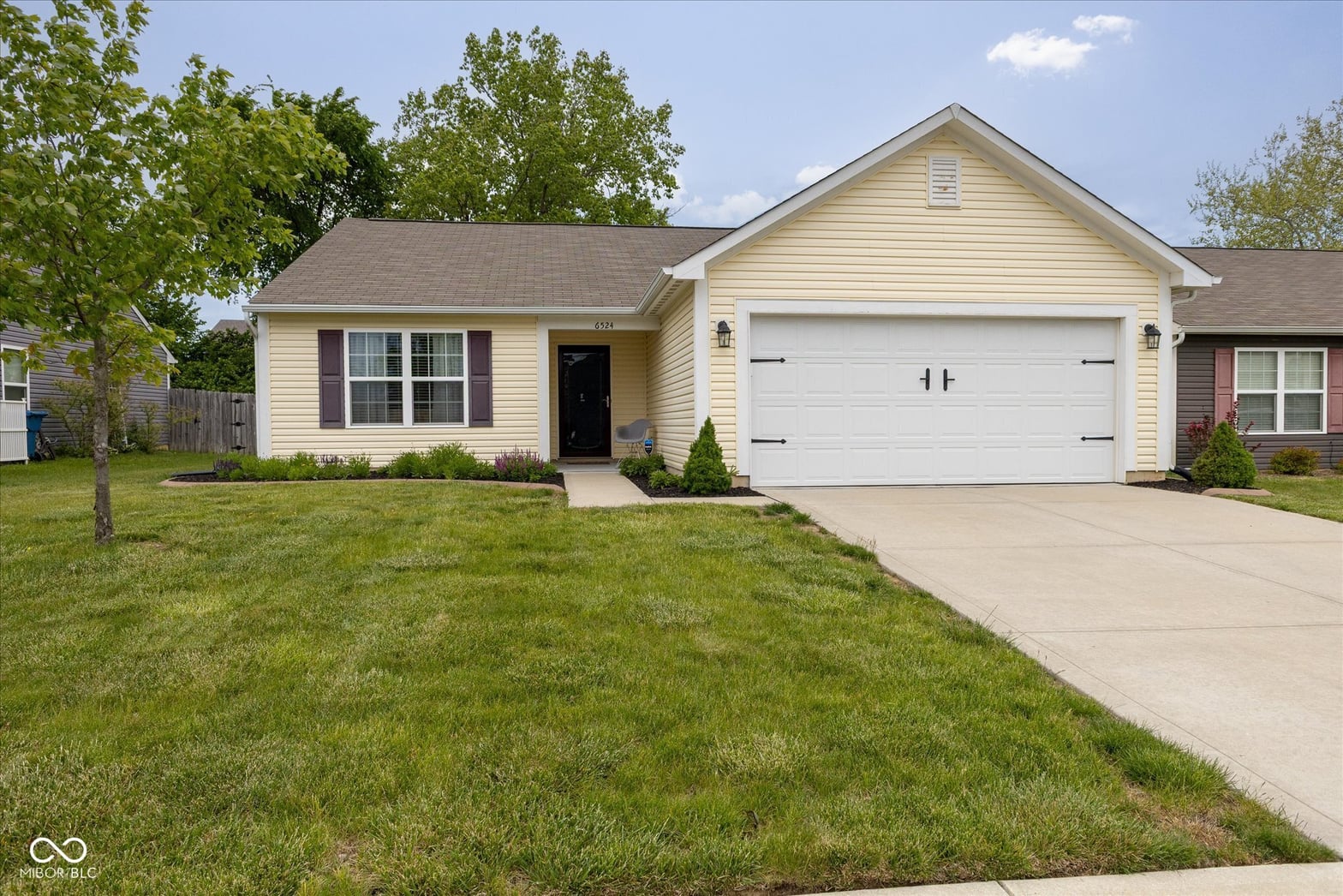 Front exterior at 6524 Emerald Crossing Way, Indianapolis, IN