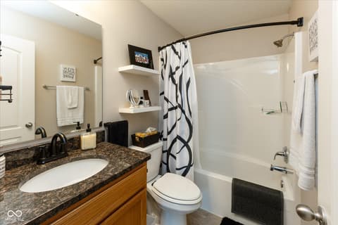 Bathroom at 6524 Emerald Crossing Way, Indianapolis, IN