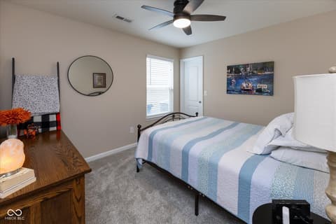 Bedroom at 6524 Emerald Crossing Way, Indianapolis, IN