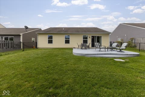 Backyard at 6524 Emerald Crossing Way, Indianapolis, IN