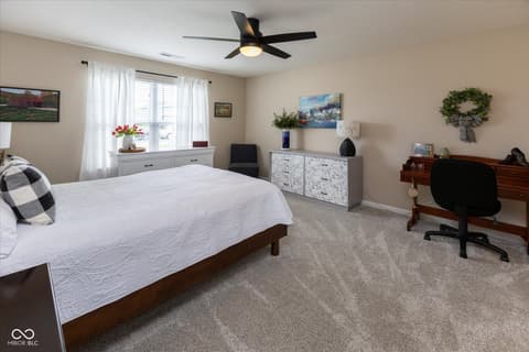 Primary bedroom at 6524 Emerald Crossing Way, Indianapolis, IN