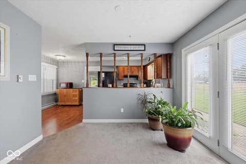 Kitchen at 1598 S Thompson Road, Shelbyville, IN