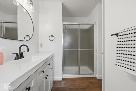 Bathroom at 1598 S Thompson Road, Shelbyville, IN