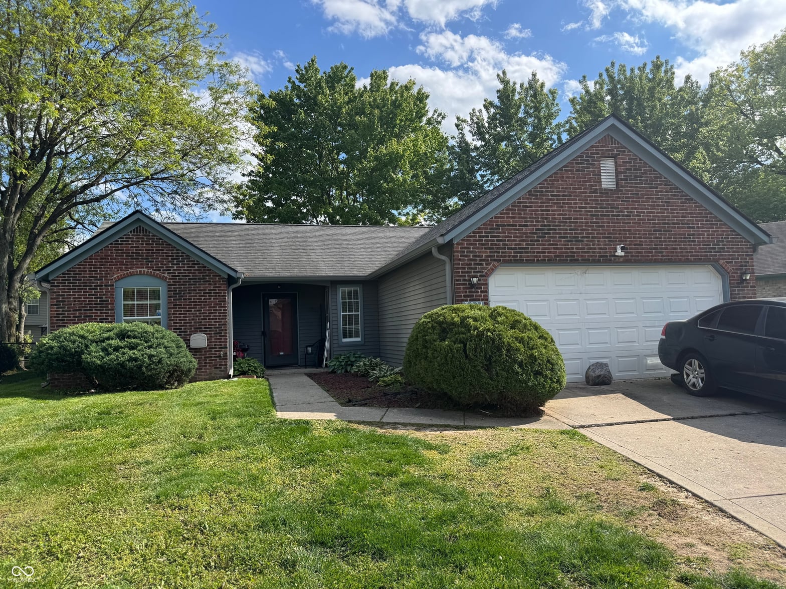 Front exterior at 3811 W 45th Terrace, Indianapolis, IN