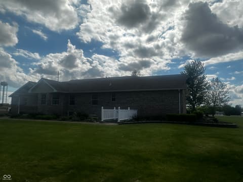 Backyard at 3522 N Old Us Highway 421, Greensburg, IN