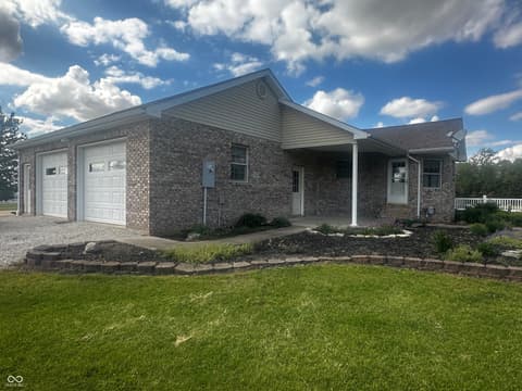Side exterior at 3522 N Old Us Highway 421, Greensburg, IN