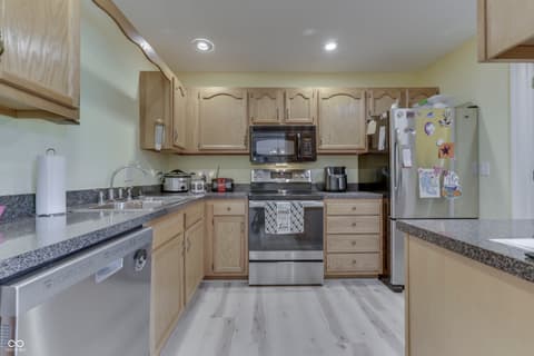 Kitchen at 3464 Nicholas Court, Martinsville, IN