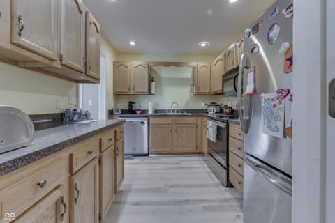 Kitchen at 3464 Nicholas Court, Martinsville, IN