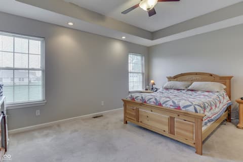 Bedroom at 3464 Nicholas Court, Martinsville, IN