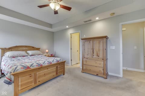 Bedroom at 3464 Nicholas Court, Martinsville, IN