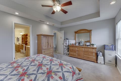 Bedroom at 3464 Nicholas Court, Martinsville, IN