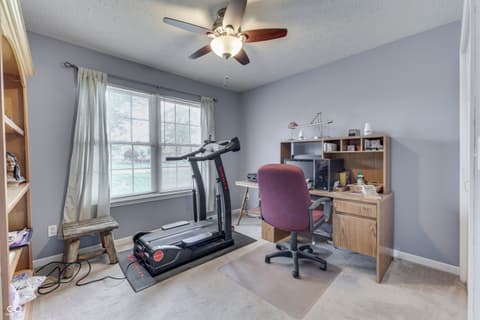 Home office at 3464 Nicholas Court, Martinsville, IN