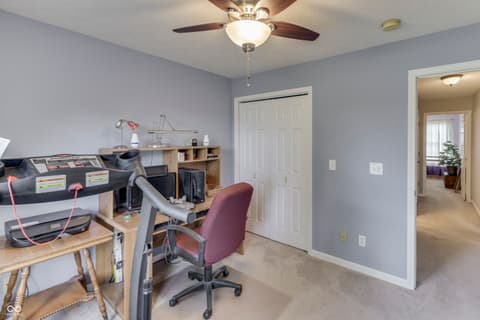 Home office at 3464 Nicholas Court, Martinsville, IN