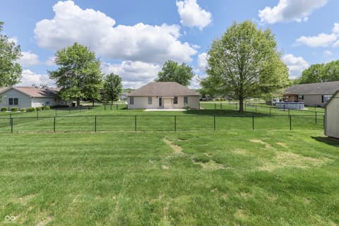 Yard at 3464 Nicholas Court, Martinsville, IN