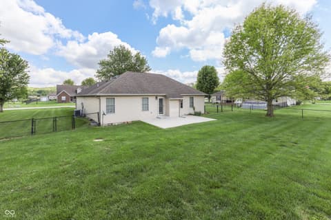 Backyard at 3464 Nicholas Court, Martinsville, IN