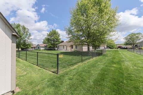 Yard at 3464 Nicholas Court, Martinsville, IN