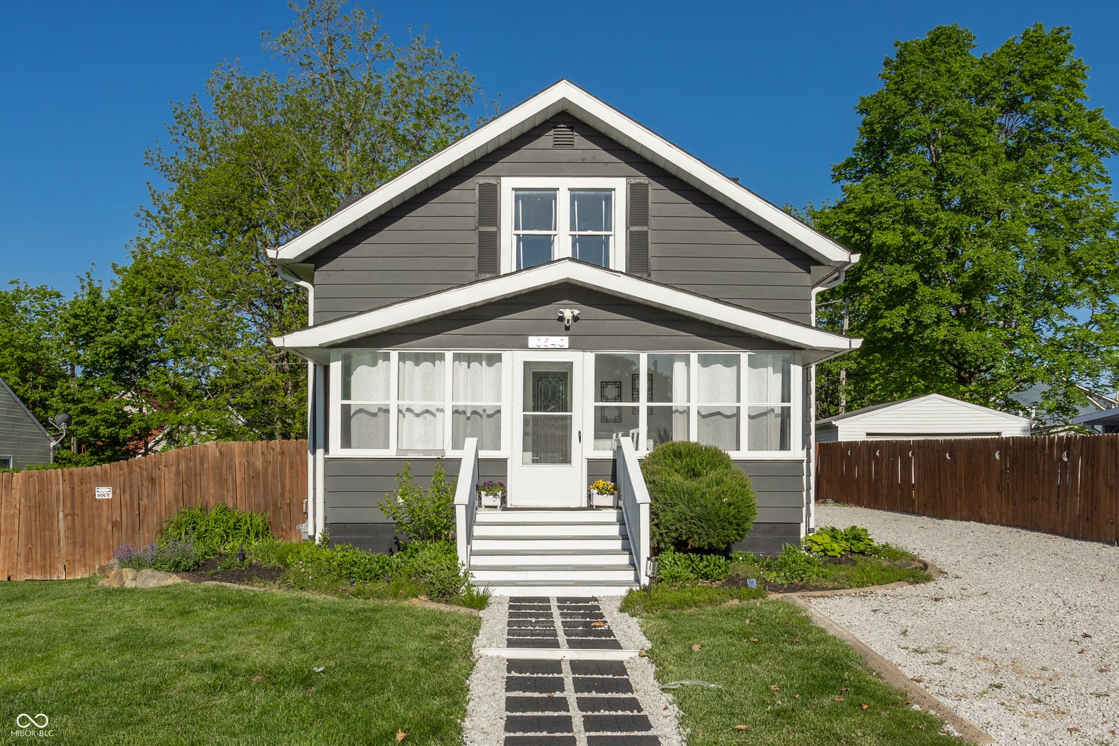 Front exterior at 10540 McPherson Street, Carmel, IN