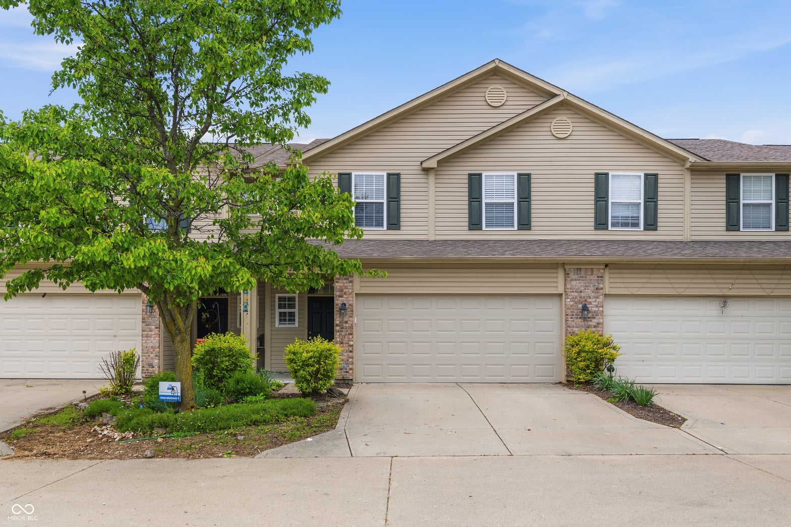 Front exterior at 7022 Forrester Lane, Indianapolis, IN