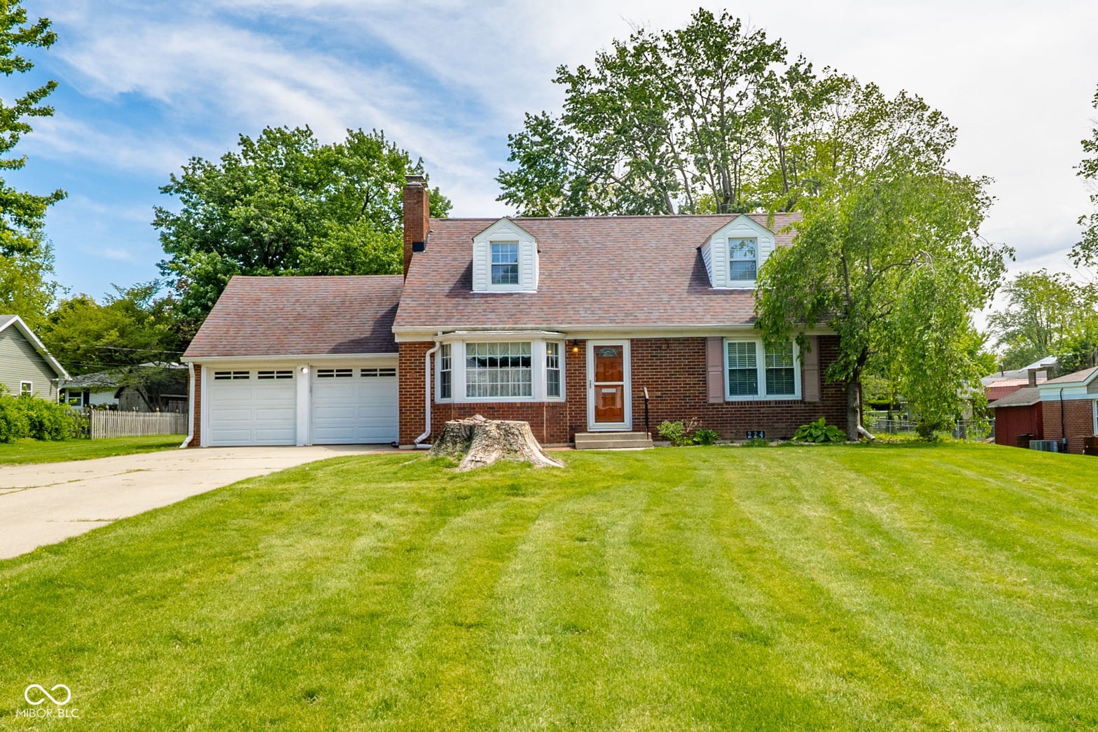 Front exterior at 224 Edgewood Drive, Anderson, IN