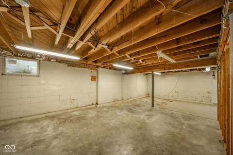 Basement at 224 Edgewood Drive, Anderson, IN