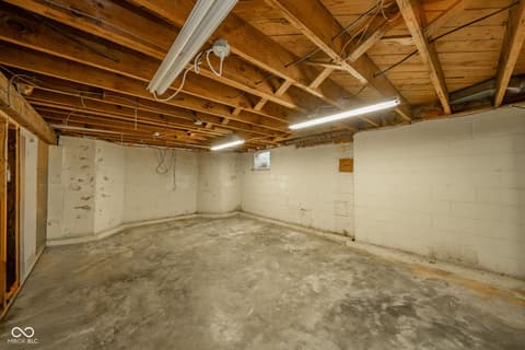 Basement at 224 Edgewood Drive, Anderson, IN