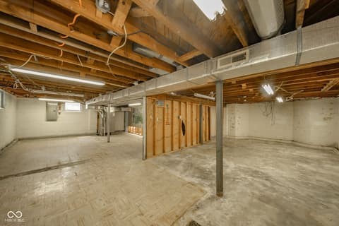 Basement at 224 Edgewood Drive, Anderson, IN