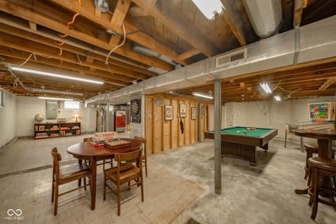 Basement at 224 Edgewood Drive, Anderson, IN