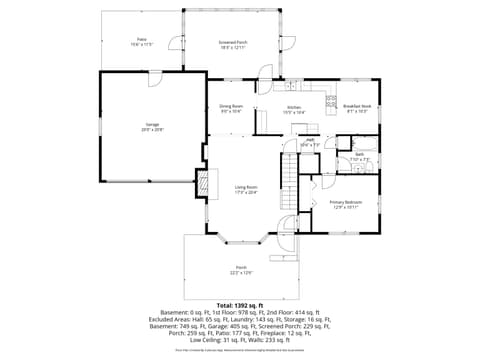 Floor Plan — 224 Edgewood Drive, Anderson, IN