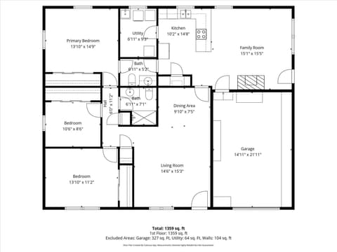 Floor Plan — 1818 Lawrence Avenue, Indianapolis, IN