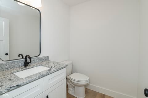 Bathroom at 1407 N Washington Street, Rushville, IN