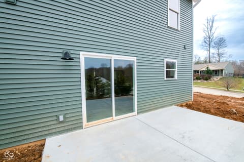 Outdoor living area at 1407 N Washington Street, Rushville, IN