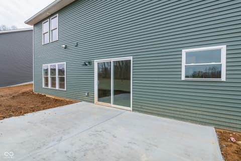 Backyard at 1407 N Washington Street, Rushville, IN