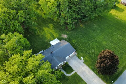 Aerial view at 5939 N Heritage Lane, Alexandria, IN