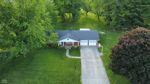 Aerial view at 5939 N Heritage Lane, Alexandria, IN