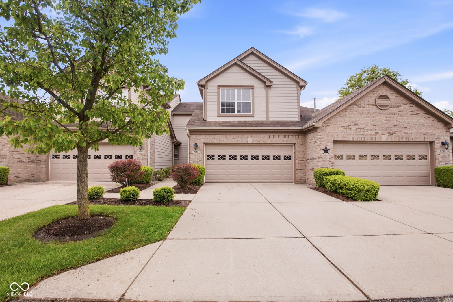 Front exterior at 9165 Huxley Court, Fishers, IN