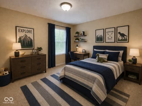 Bedroom at 13563 Guy Street, Fishers, IN