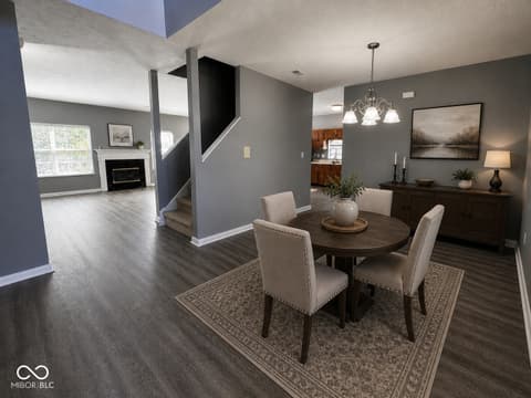 Dining room at 13563 Guy Street, Fishers, IN