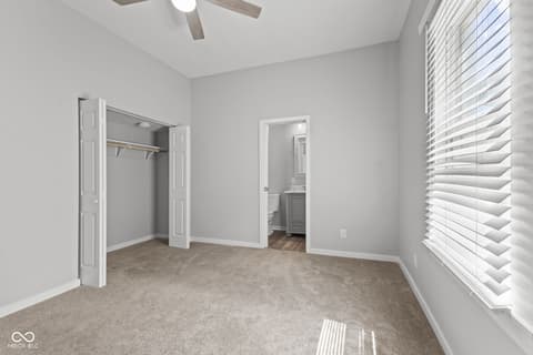 Bedroom at 1814 N Parker Avenue, Indianapolis, IN