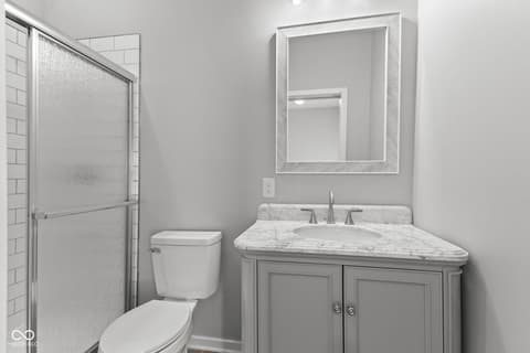 Bathroom at 1814 N Parker Avenue, Indianapolis, IN
