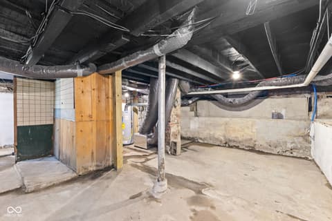 Basement at 1814 N Parker Avenue, Indianapolis, IN