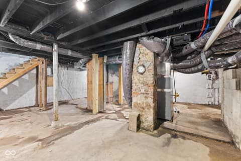 Basement at 1814 N Parker Avenue, Indianapolis, IN