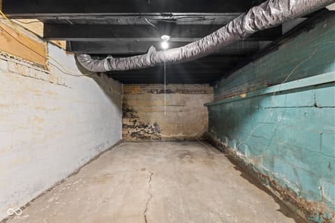 Basement at 1814 N Parker Avenue, Indianapolis, IN
