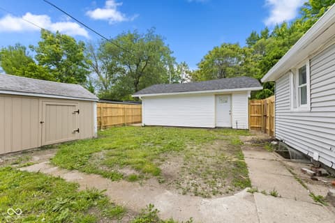 Garage at 1814 N Parker Avenue, Indianapolis, IN