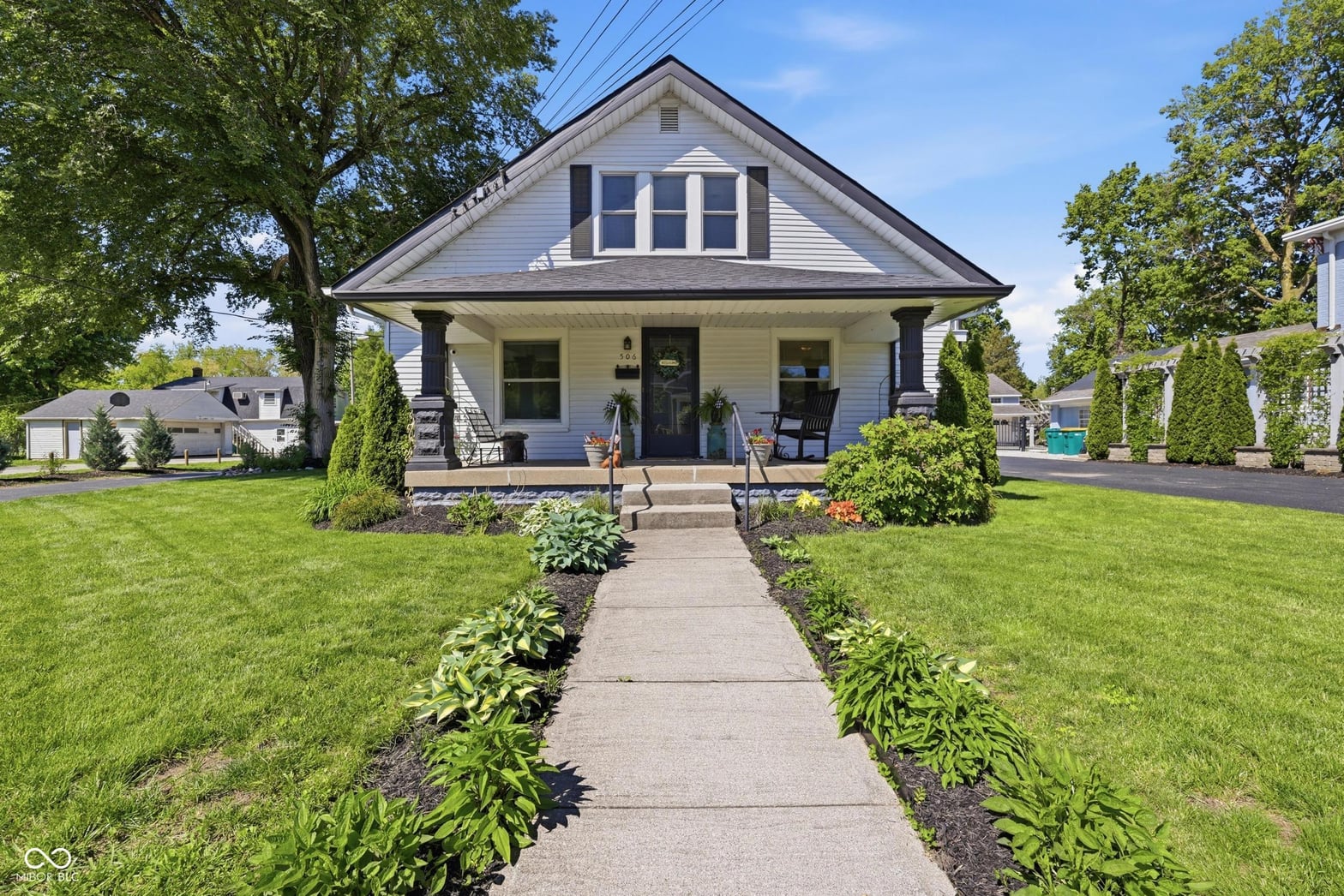 Front exterior at 506 S Center Street, Plainfield, IN