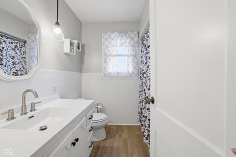 Bathroom at 506 S Center Street, Plainfield, IN