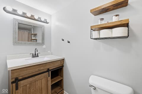 Bathroom at 506 S Center Street, Plainfield, IN